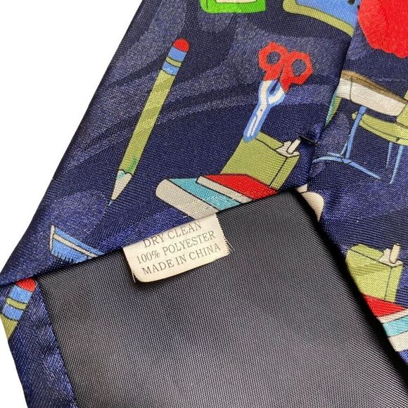 Steven Harris Tie Men's Necktie Teachers Law History Art Math Novelty Professor - Picture 5 of 7